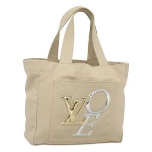 LOUIS VUITTON That's Love Tote PM Tote Bag Canvas Beige M95468 LV Auth 120605